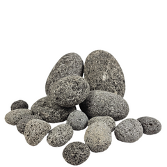 Zen Pebbles/Schwarze Flusssteine/Black Riverstone